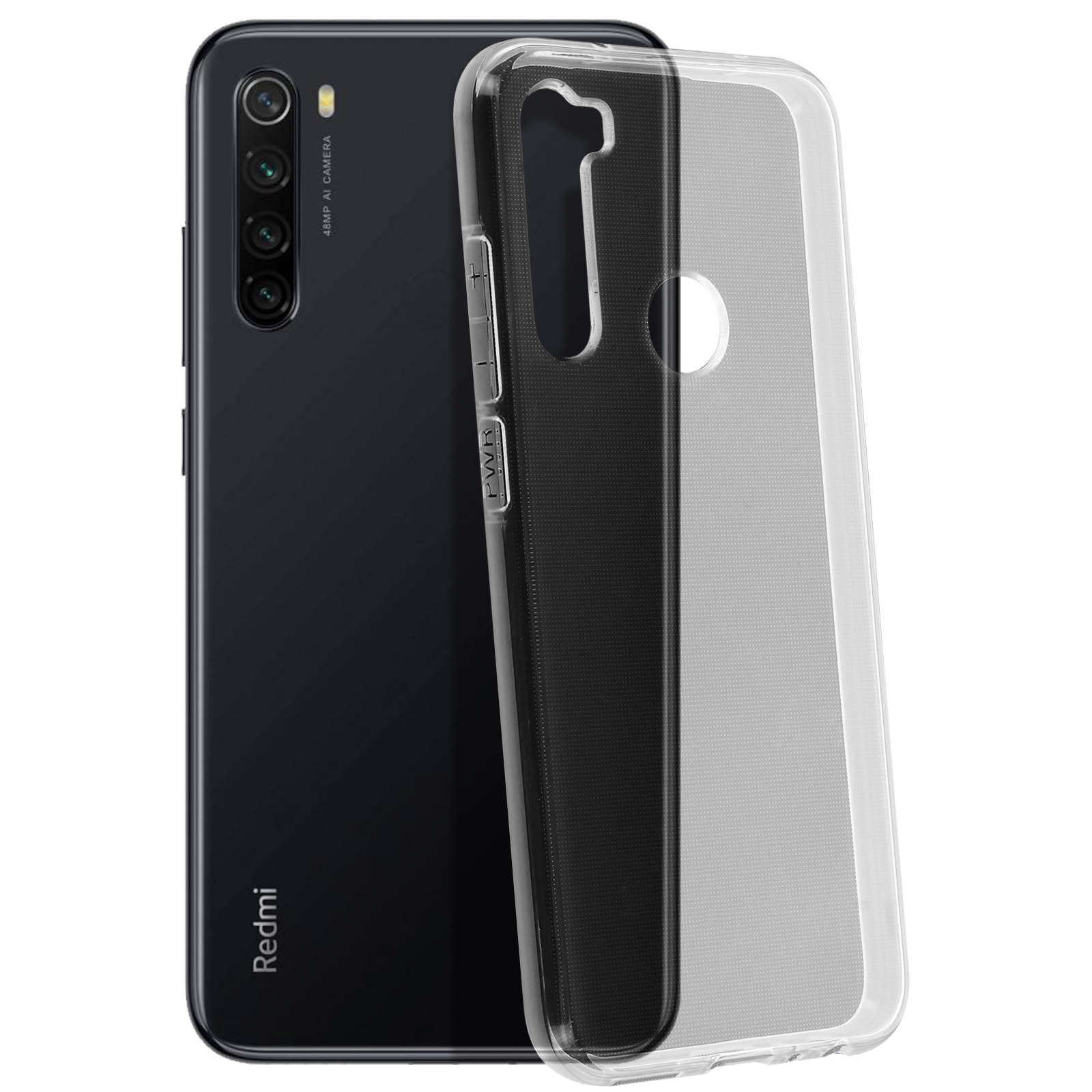 AVIZAR Uclear Transparent Series, Redmi 8, Note Xiaomi, Backcover