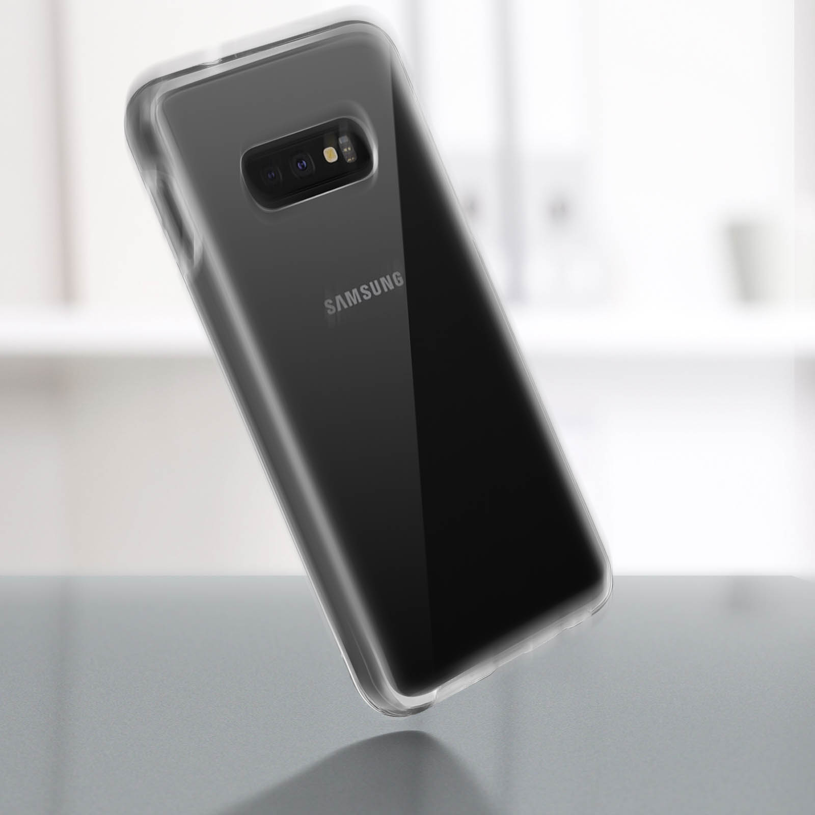 Cover, Samsung, S10e, Rundumschutz Galaxy Full AVIZAR Transparent Series,