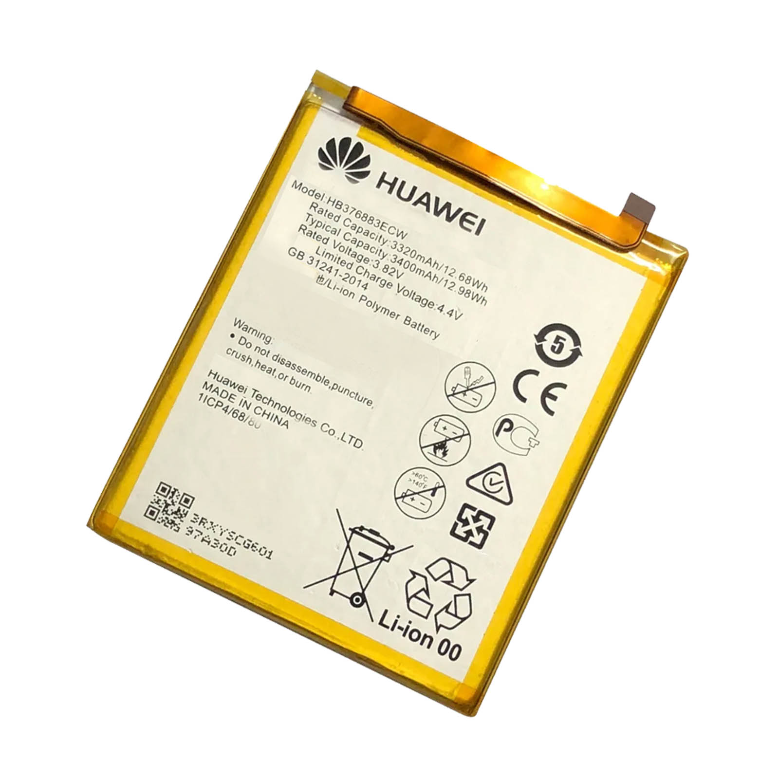 HUAWEI 3400mAh HB376883ECW HB376883ECW Akkus