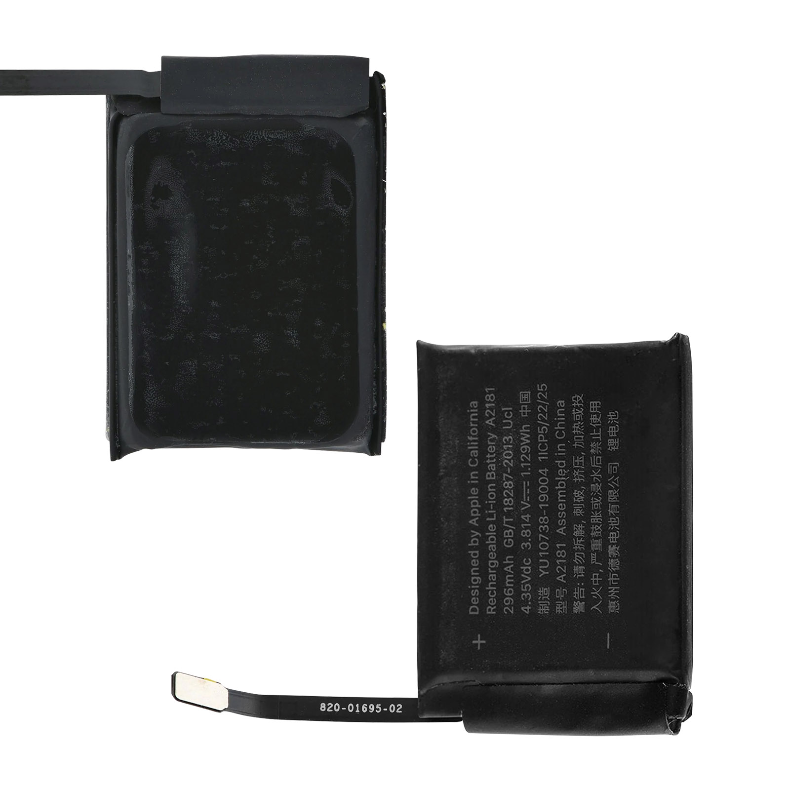 Akkus BAT-AW544 CLAPPIO - 296mAh, A2352 A2181 ersetzt