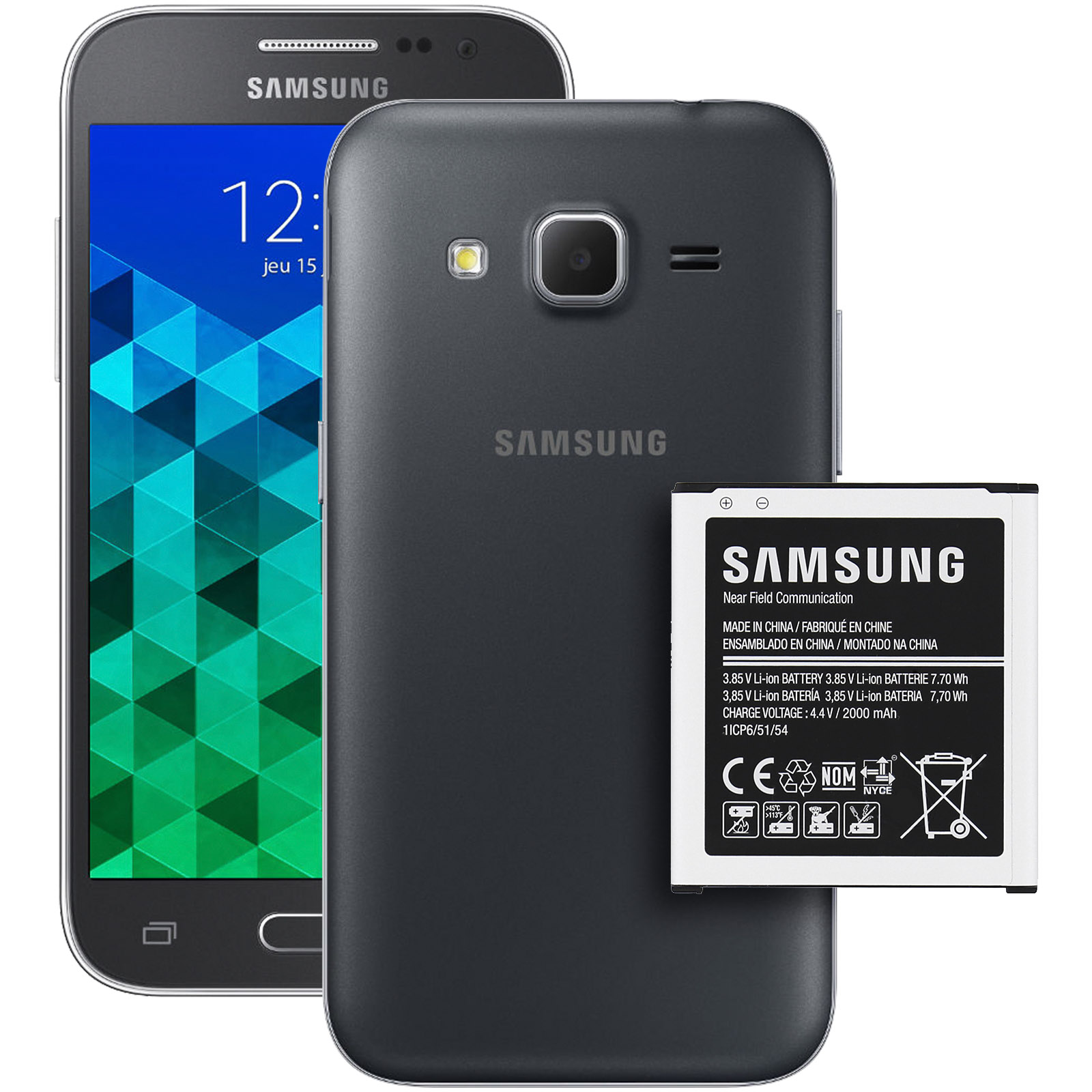 SAMSUNG Handy Akku Akkus Core 2000Mah G360 Eb-Bg360 Prime EB-BG360BBE Galaxy Original Samsung G361F