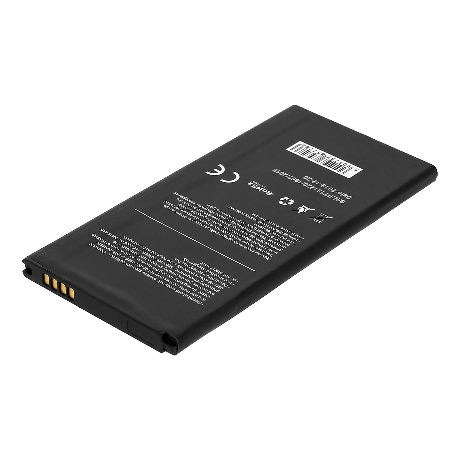 3100 Akku B011795N8Q BAT-SAM-J510 mAh Akkus Samsung AVIZAR