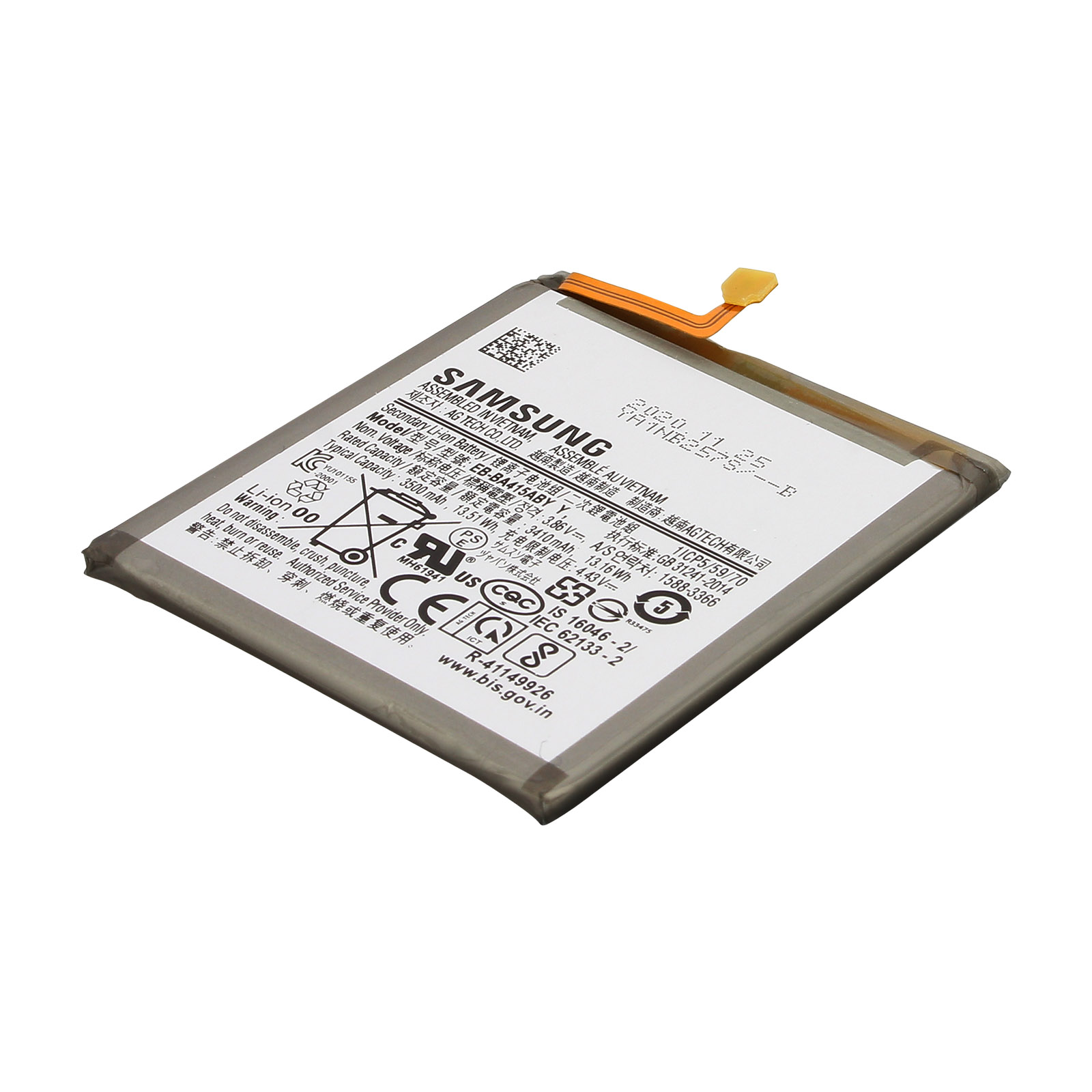 SAMSUNG EB-BA415ABY 3500 Akku GH82-22861A mAh Akkus