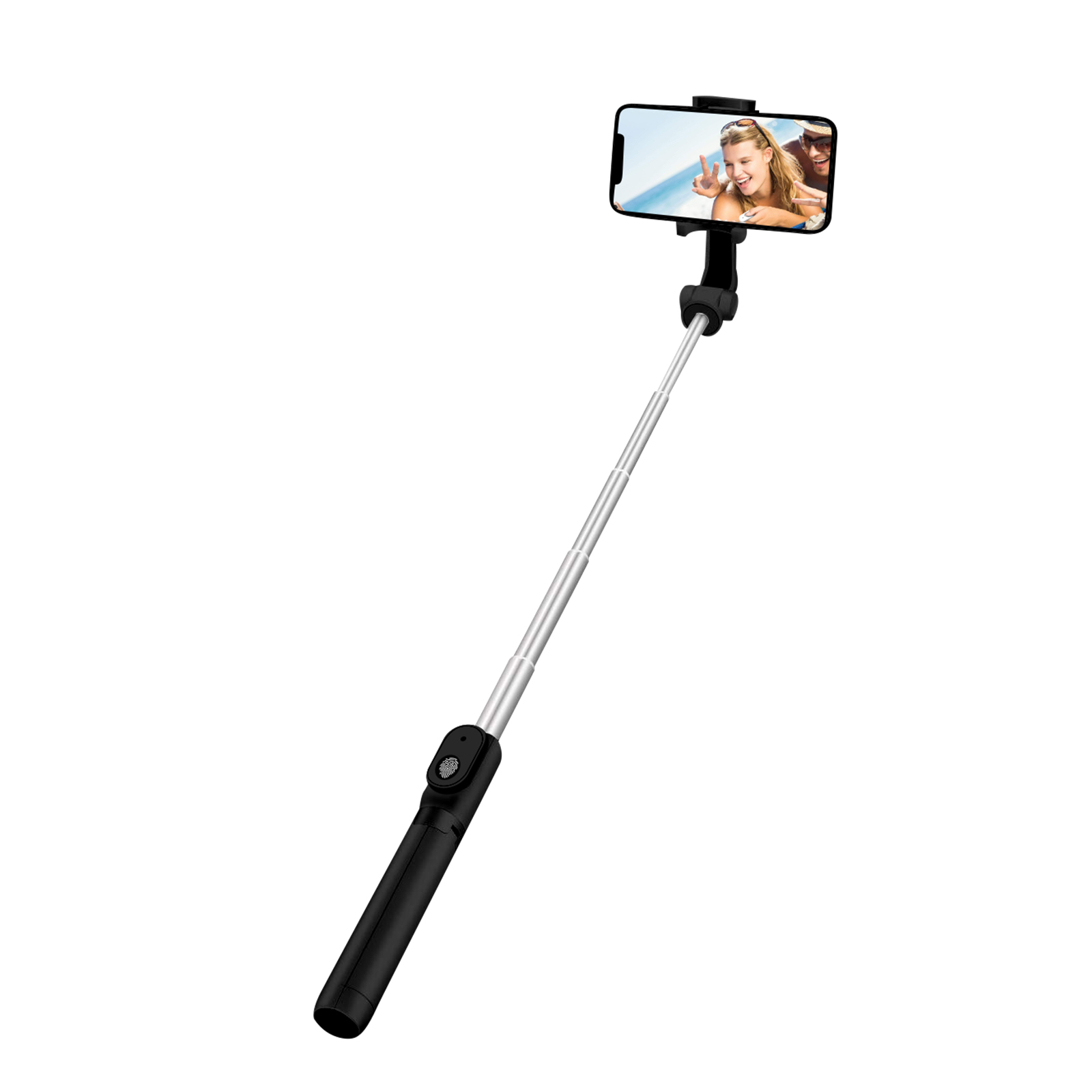 Selfie Schwarz LINQ Selfie-Sticks Bluetooth Stick