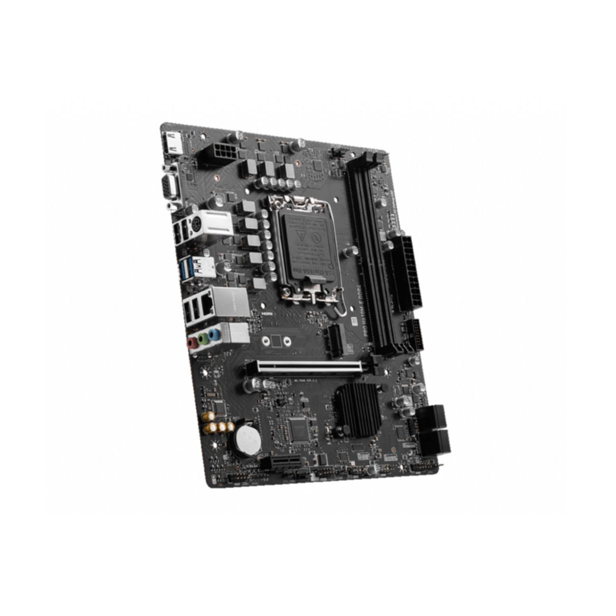 MSI PRO H610M-E schwarz; Mainboards silber DDR4