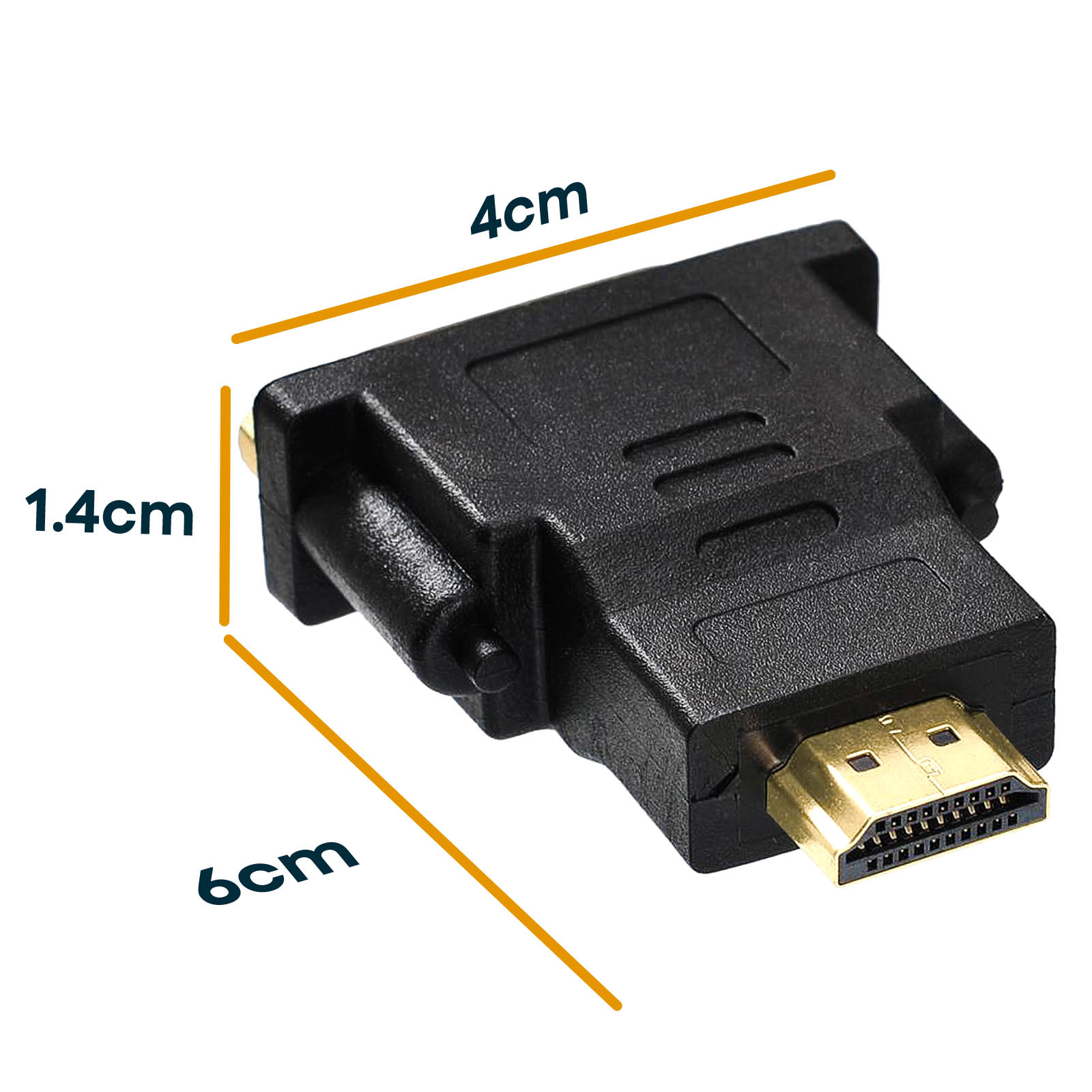 AVIZAR HDMI / DVI Videoadapter Schwarz Videoadapter Universal