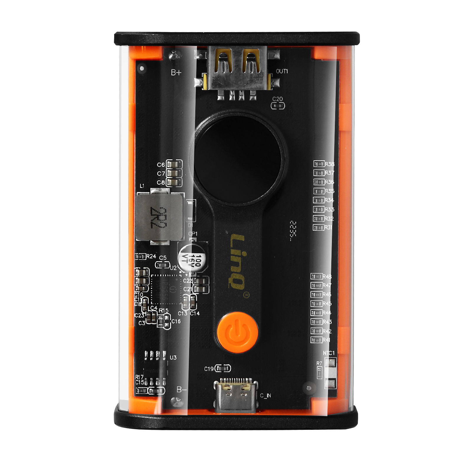 LINQ TM16000 Powerbanks Universal, Orange