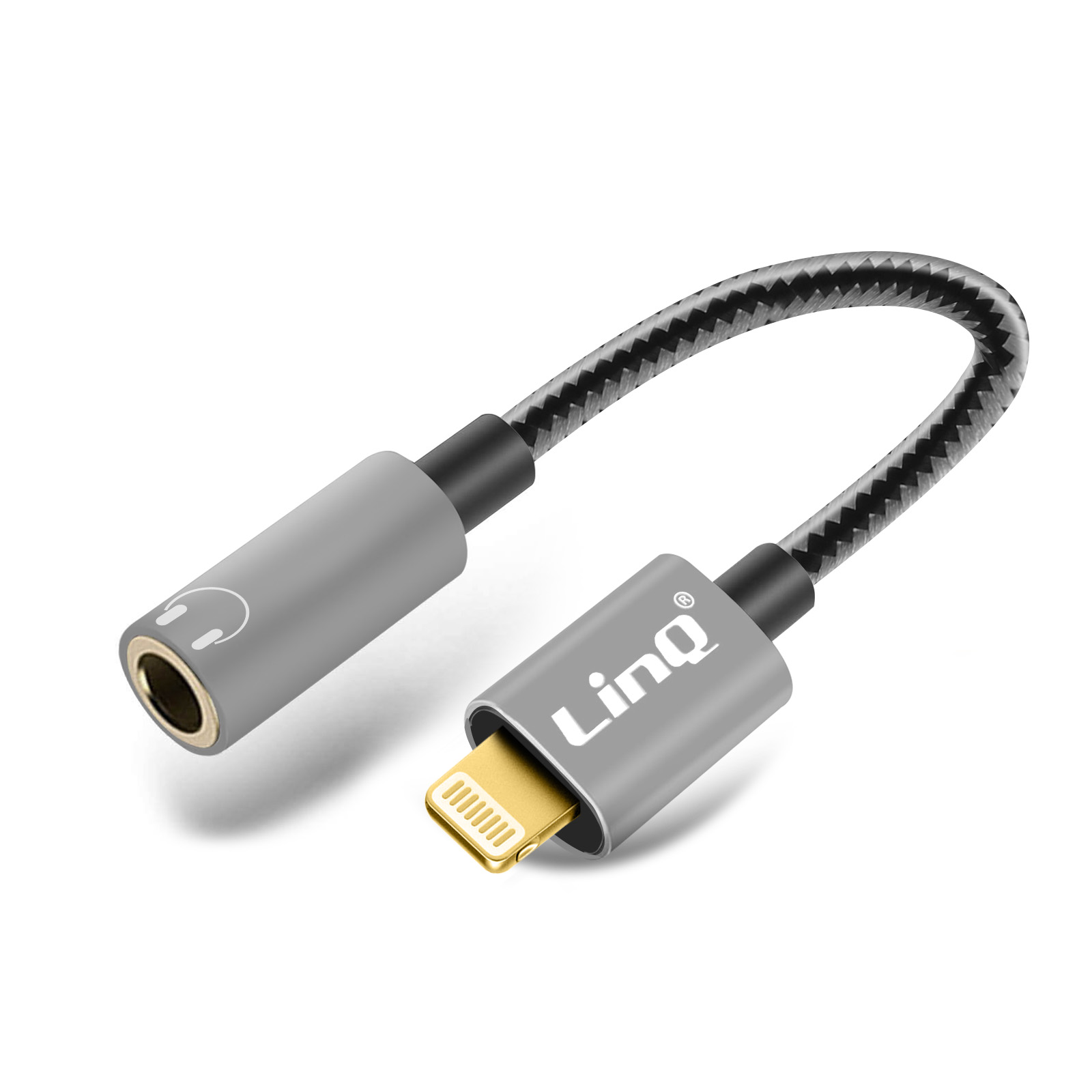 LINQ Lightning / Klinkenadapter, Audioanschlussadapter 3.5mm