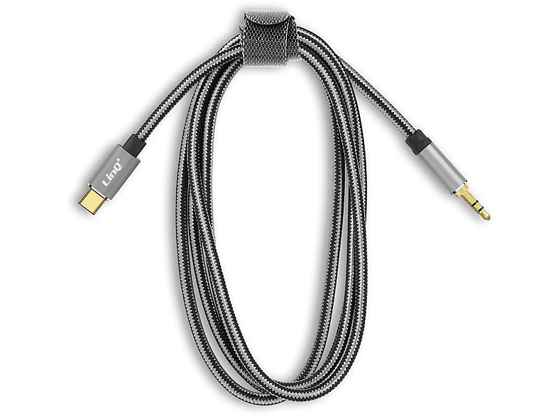 LINQ USB-C / 3.5mm Audiokabel, m Klinke 1,5 Audiokabel