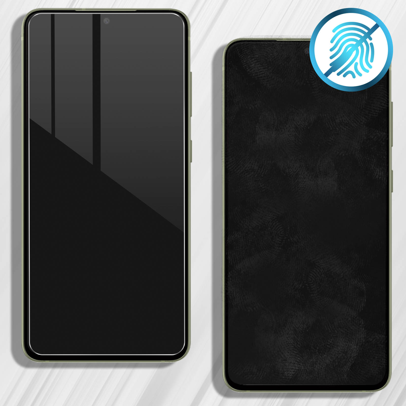 Displayschutzfolie, Glas-Folien(für Galaxy Schutz Samsung friendly AVIZAR S21 FE) Case