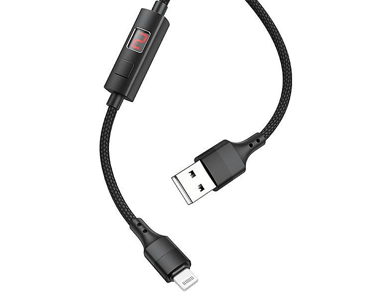 HOKO S13 Lightning Ladekabel mit Timer USB-Kabel