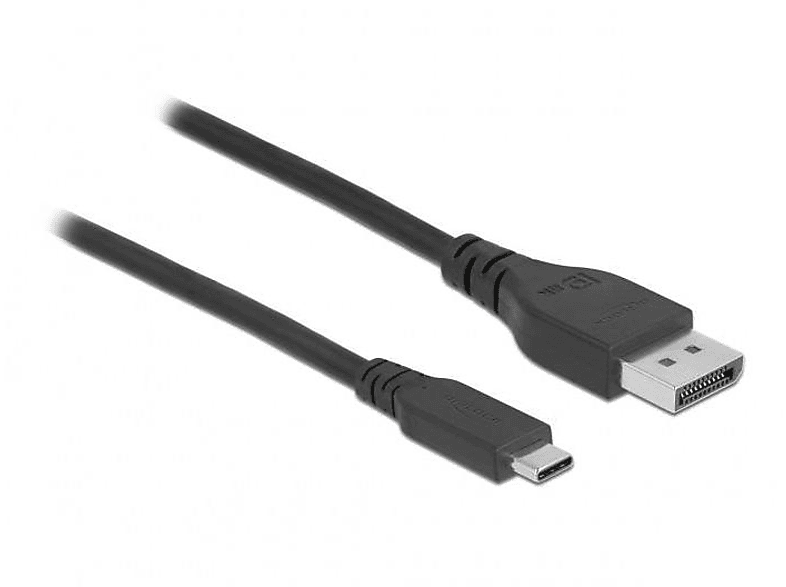 DELOCK Schwarz 86038 - Port Display Kabel,