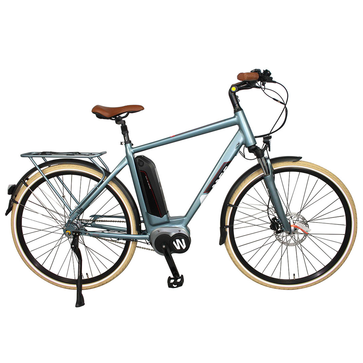 LINGDA E-Bike Weiss) 250W Damenrad Zoll, Unisex-Rad, 28 blaues (Laufradgröße: