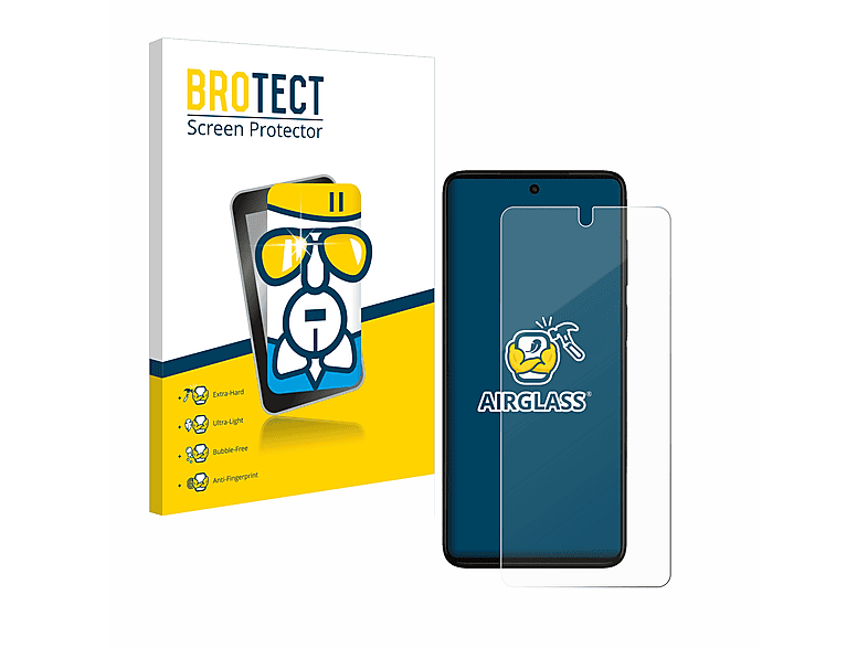 Airglass BROTECT Schutzfolie(für Motorola klare Moto G52)