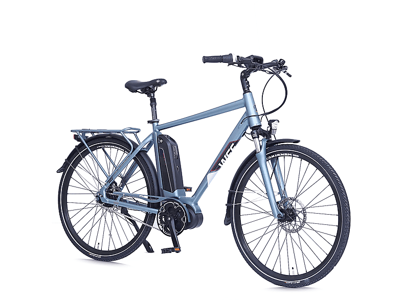 LINGDA Elektrofahrrad 250W blaues All Terrain Bike (ATB) (Laufradgröße: 28 Zoll, Unisex-Rad, Schwarz)
