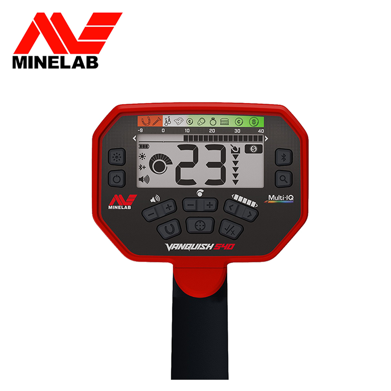 MINELAB Vanquish 540 Metalldetektor Multifrequenz Paket Pro