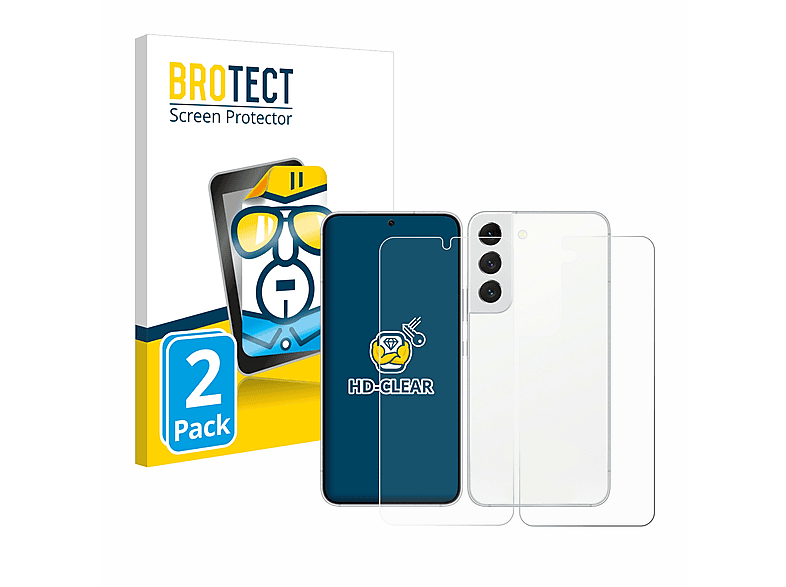 S22 5G) Schutzfolie(für klare Galaxy 2x Samsung BROTECT