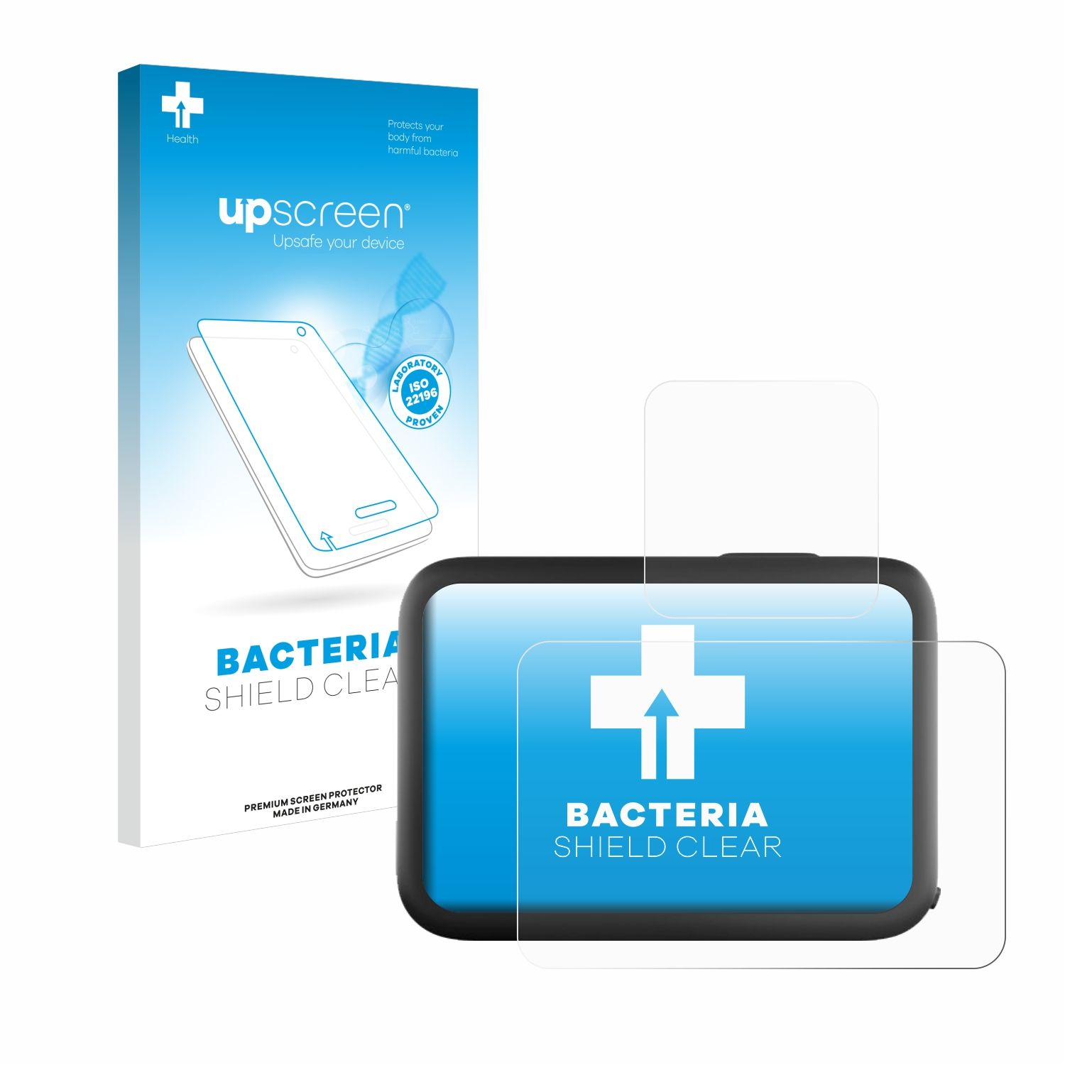 UPSCREEN antibakteriell klare 11 Schutzfolie(für Hero Black) GoPro