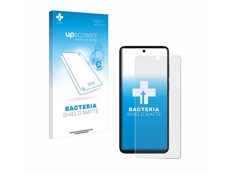 UPSCREEN antibakteriell entspiegelt matte Schutzfolie(für Motorola Moto G52)
