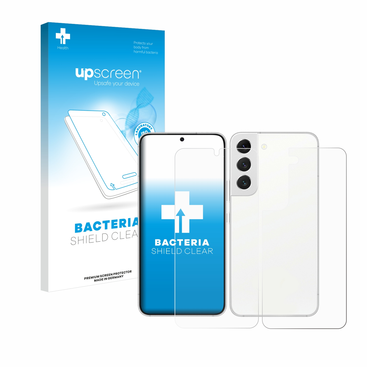 UPSCREEN antibakteriell klare Samsung S22 Schutzfolie(für Galaxy 5G)