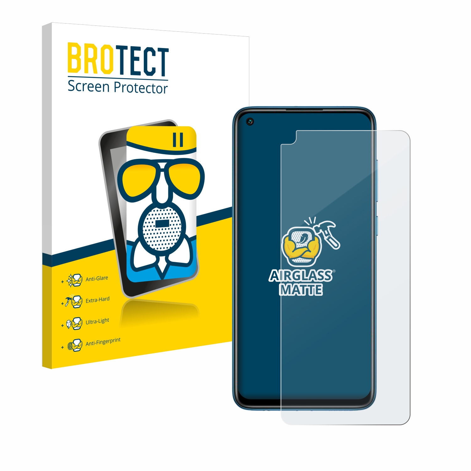 9) Redmi BROTECT Note Schutzfolie(für Airglass matte Xiaomi