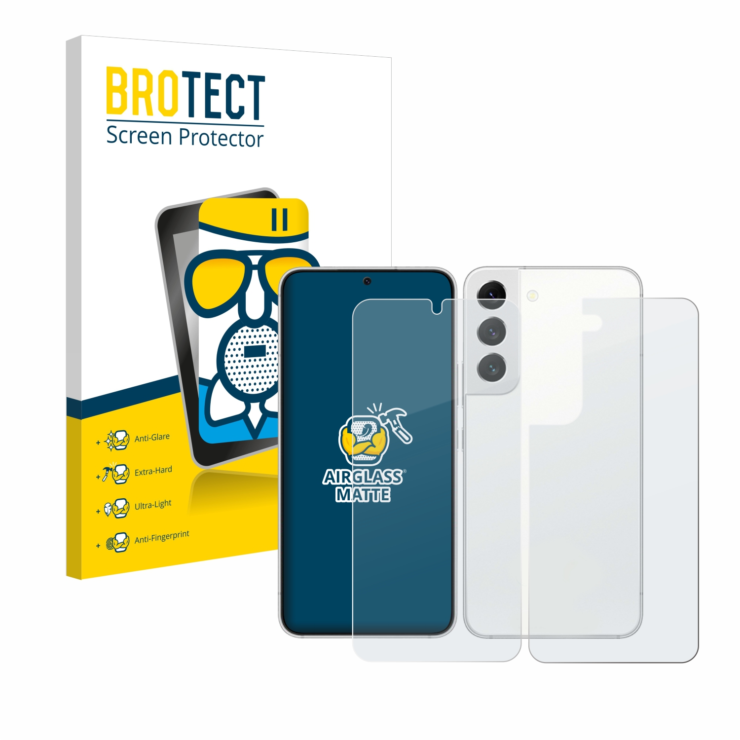 Samsung Airglass Galaxy matte S22 Schutzfolie(für 5G) BROTECT