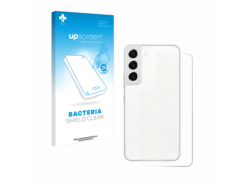 UPSCREEN antibakteriell klare Schutzfolie(für Samsung Galaxy S22 5G)