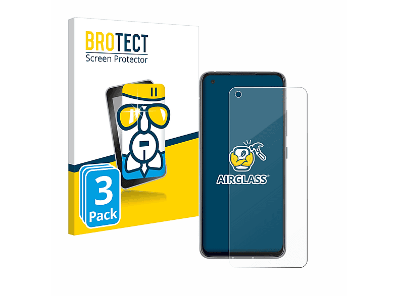 BROTECT 3x Airglass klare Schutzfolie(für ASUS ZenFone 8)