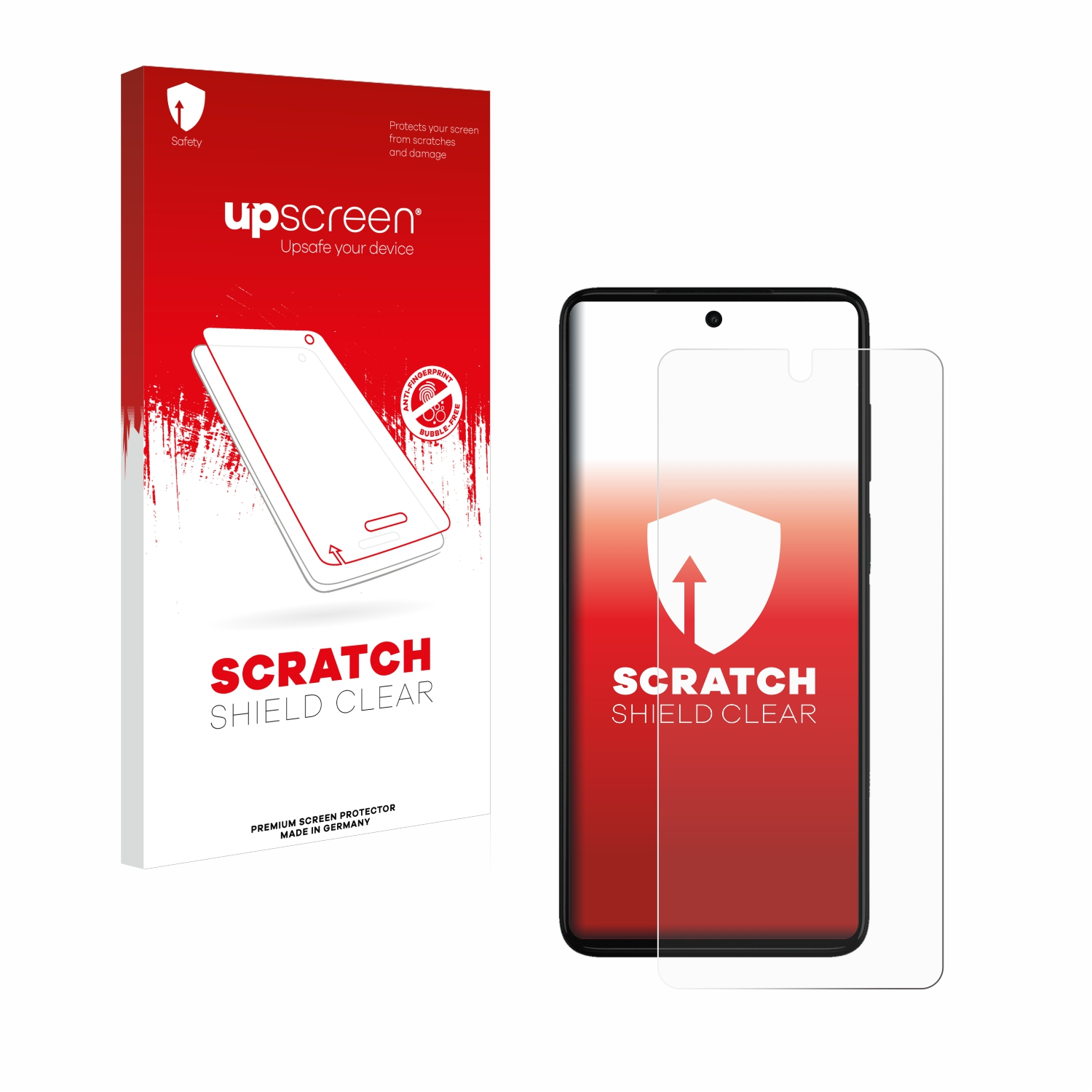 UPSCREEN Kratzschutz klare Schutzfolie(für G52) Motorola Moto