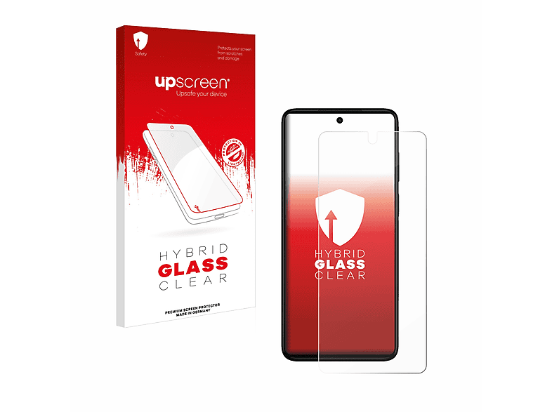 klare UPSCREEN Moto G52) Motorola Schutzfolie(für