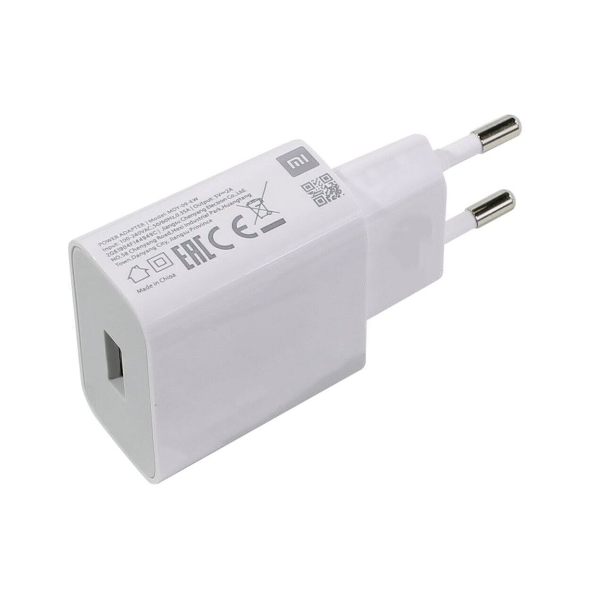 Ladegerät Netzteil Adapter 100-240 XIAOMI Weiß USB XIAOMI Universal, Handy-Ladegerät TYP-C Volt, Ladekabel Original Stecker
