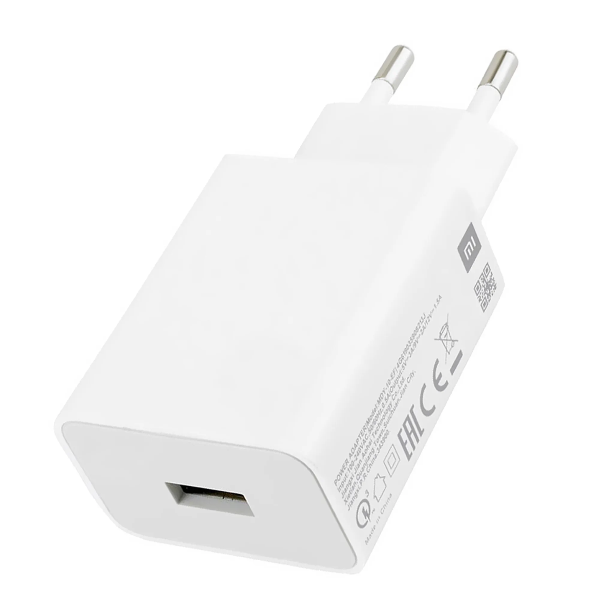 Ladegerät Netzteil Adapter 100-240 XIAOMI Weiß USB XIAOMI Universal, Handy-Ladegerät TYP-C Volt, Ladekabel Original Stecker