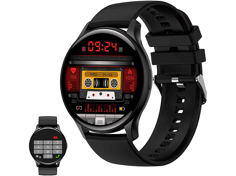 Ksix Core Smartwatch Pantalla Amoled 1.43 Sumergible Rosa