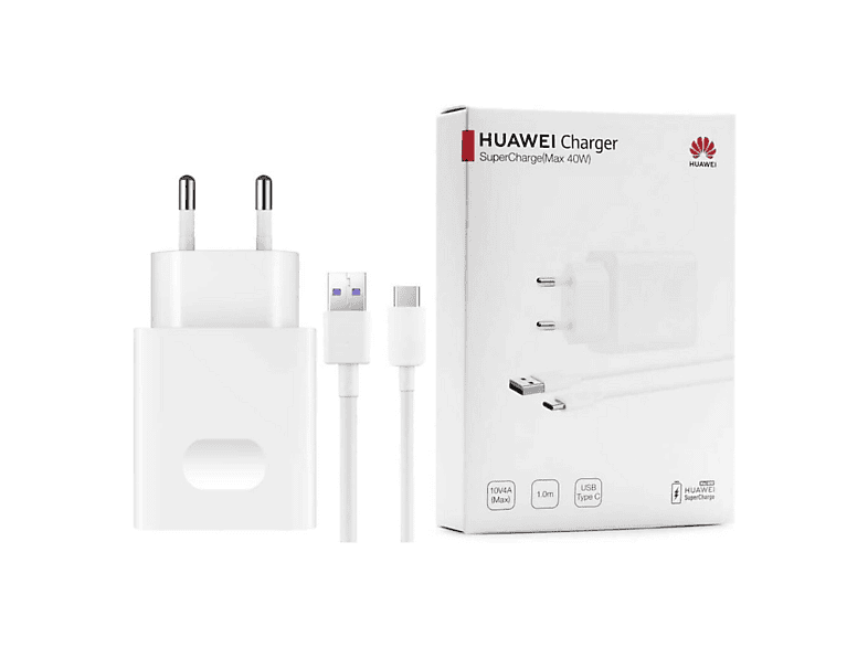 HUAWEI Schnellladegerät 40W Ladekabel Netzteil USBC, Ladegerät, 1 m