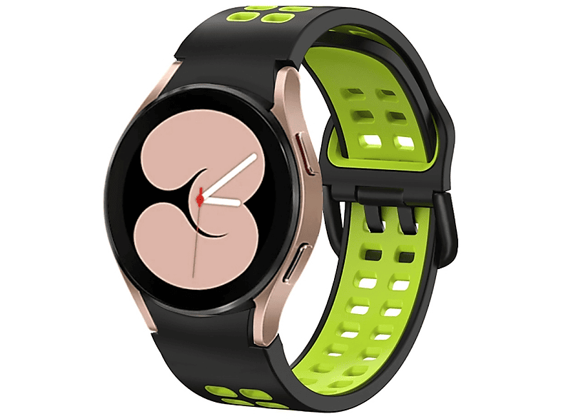 TPU Watch Sport, Pro 6 / 47 4 5 Grün 4 Watch Galaxy WIGENTO 45mm / Watch mm mm, Schwarz 43 Armband / 6 Classic / / / Band 5 Silikon 44 Samsung, 40 Ersatzarmband, 46 Arm mm / 42