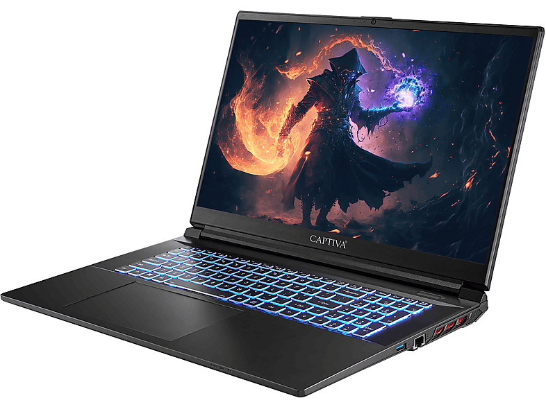 CAPTIVA Advanced Gaming I75-884G1, Gaming-Notebook Prozessor, 16 Display 500 schwarz GeForce® SSD, RAM, 4050, GB 17,3 RTX GB Zoll Core™ mit i9