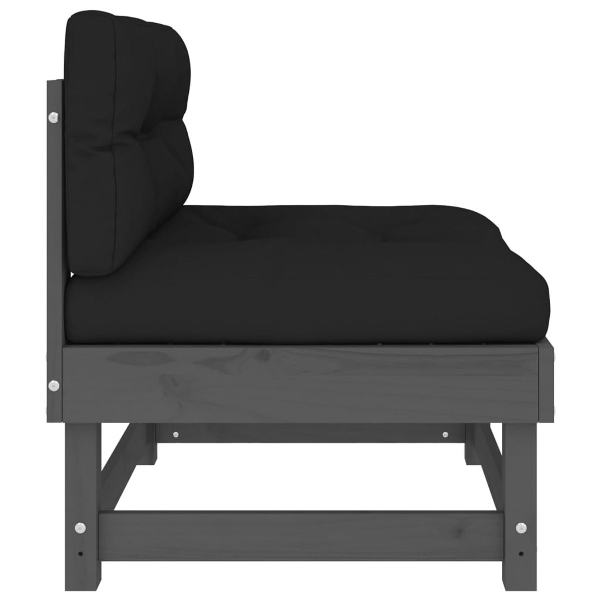 VIDAXL 825431 Grau Gartensofa