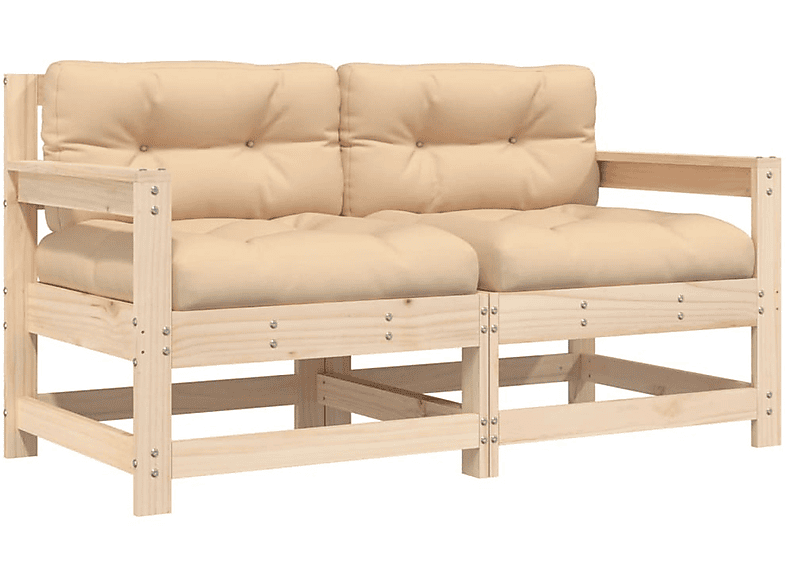 825590 VIDAXL Beige Gartenstuhl,