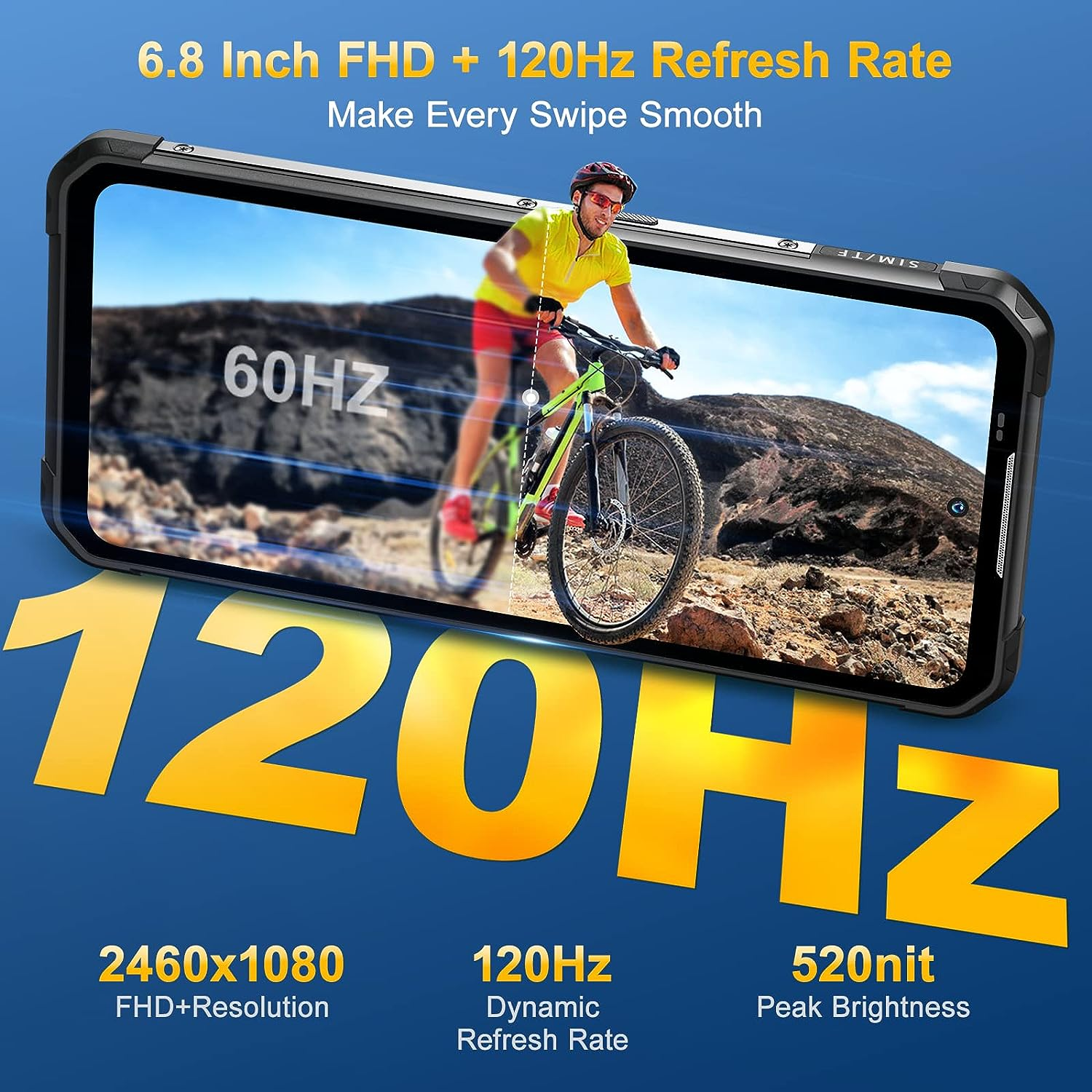 IIIF150 SIM Ultra 1 16GB/128GB Dual GB Schwarz Air 120Hz FHD+ 6,78\