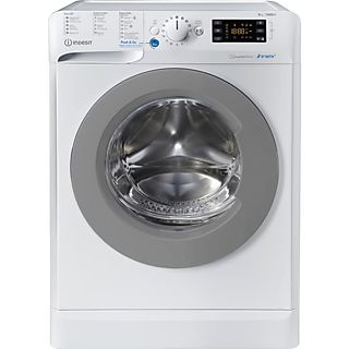 Lavadora carga frontal- INDESIT BWE 91496X WS SPT N, 9 kg, 14 programas, Blanco