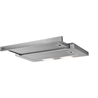 Campana convencional  - 942 022 672 AEG, 3 velocidades, 410 m³/h, 59,8 cm, Inox