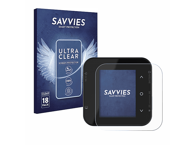 SAVVIES 18x klare Schutzfolie(für ISDT Air8) | Schutzfolien & Schutzgläser