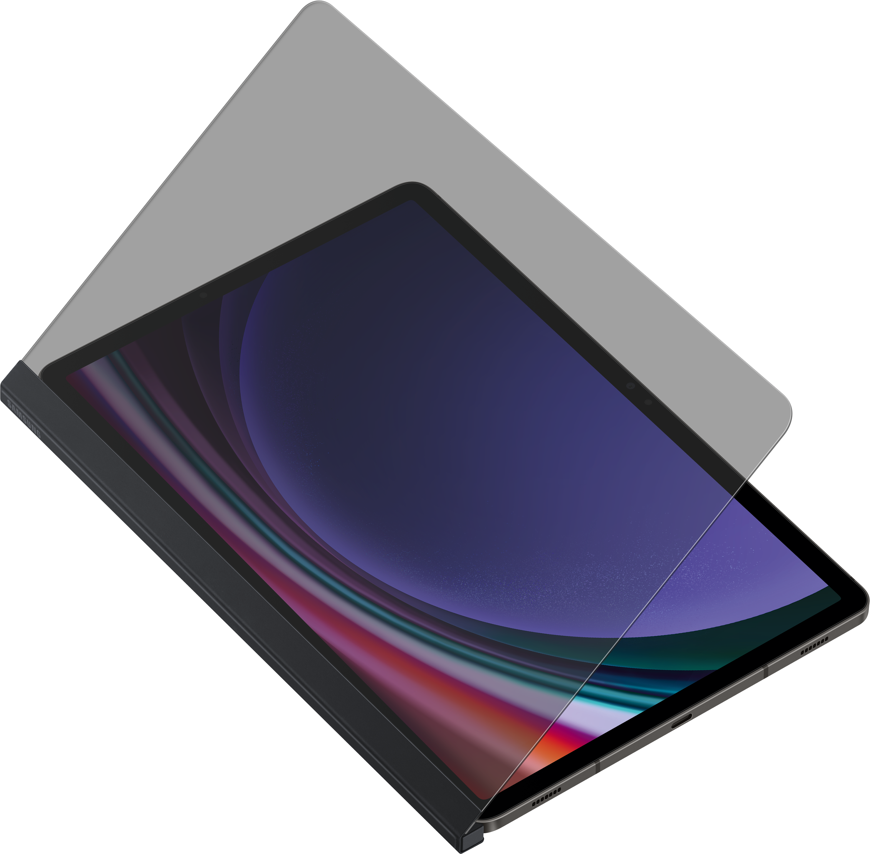 SAMSUNG EF-NX712PB Schutzglass(für Samsung Galaxy Tab FE) S9, Galaxy S9 Tab