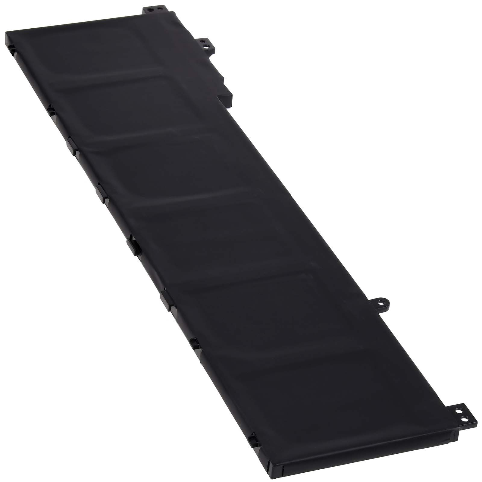 Schwarze elektronische Gerätekomponente. Rechteckige Form.
