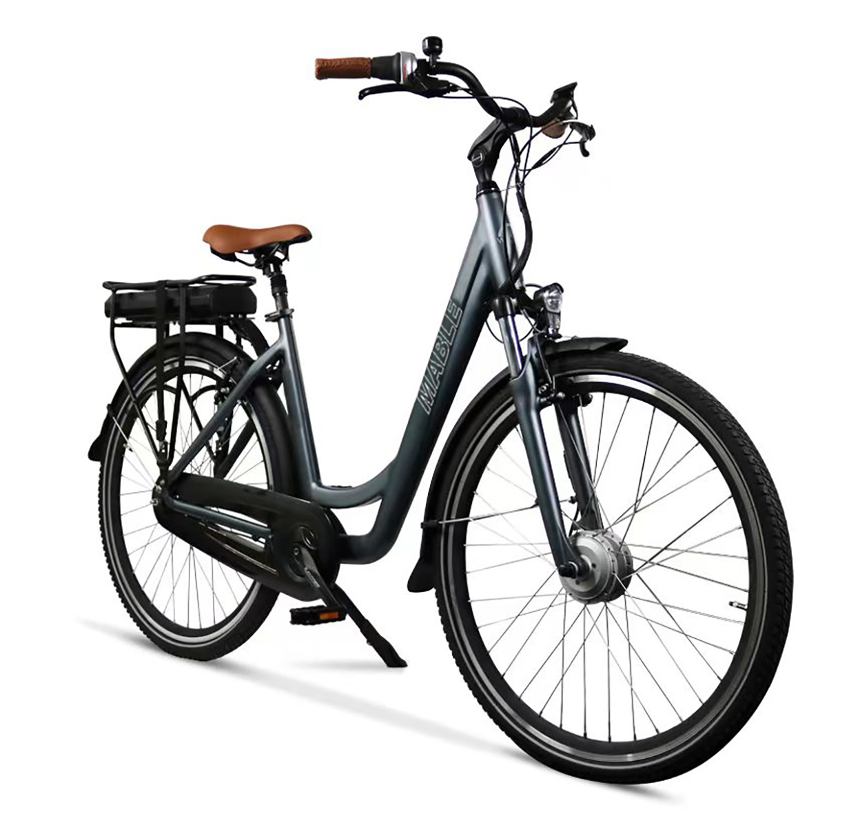 Zoll, 250W-E-Citybike (Laufradgröße: Citybike Unisex-Rad, 28 LINGDA grüner)