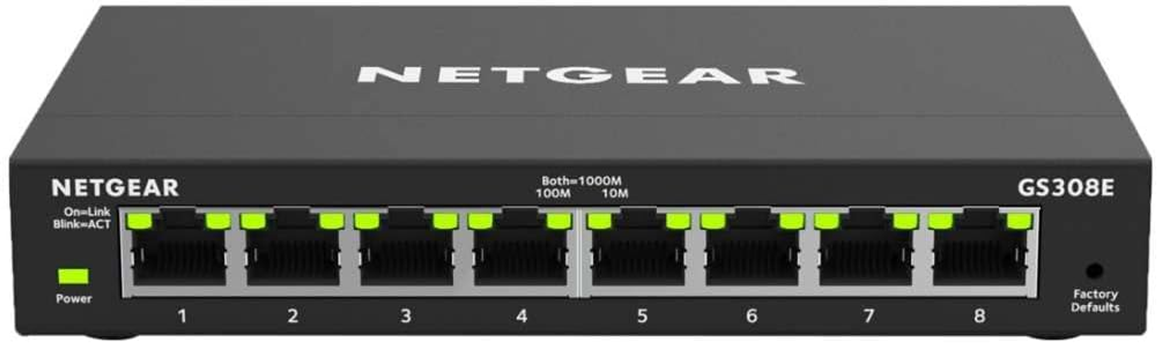 NETGEAR GS308E-100PES Switch 8