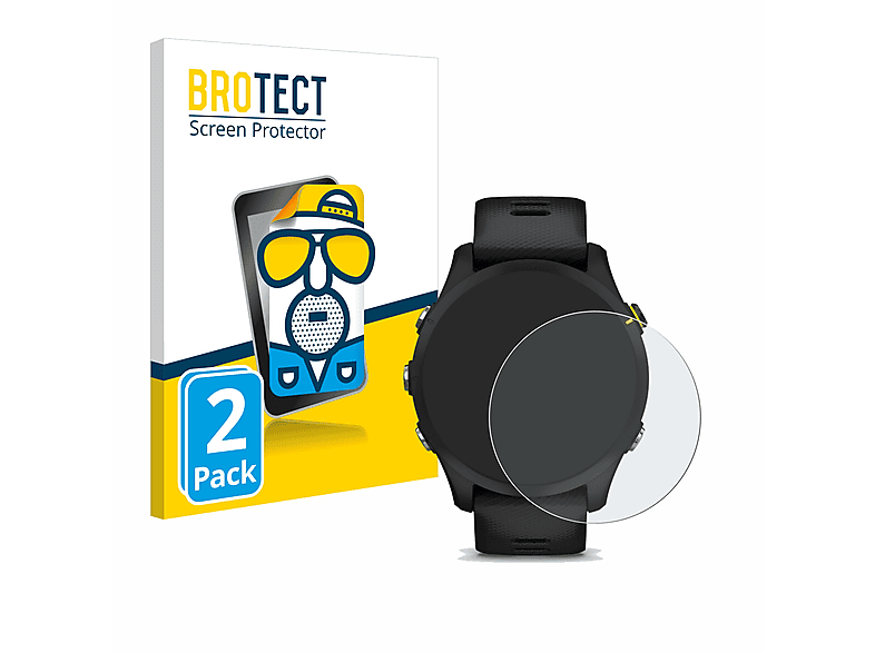 BROTECT 2x matte entspiegelte Schutzfolie (für Garmin Forerunner 255)