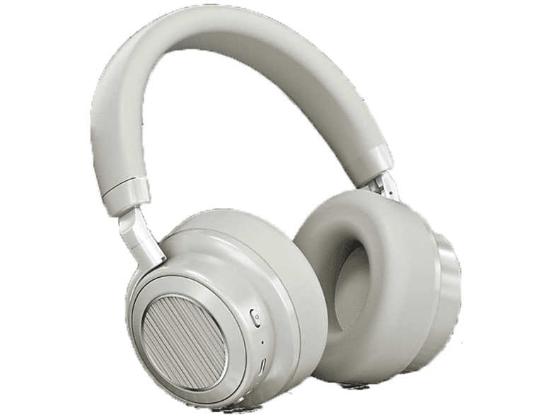 BYTELIKE Bluetooth-Kopfhörer Geräuschunterdrückung Kopfhörer Wireless Bluetooth Bass Cat Kopfhörer, Over-ear Bluetooth-Kopfhörer Bluetooth weiß