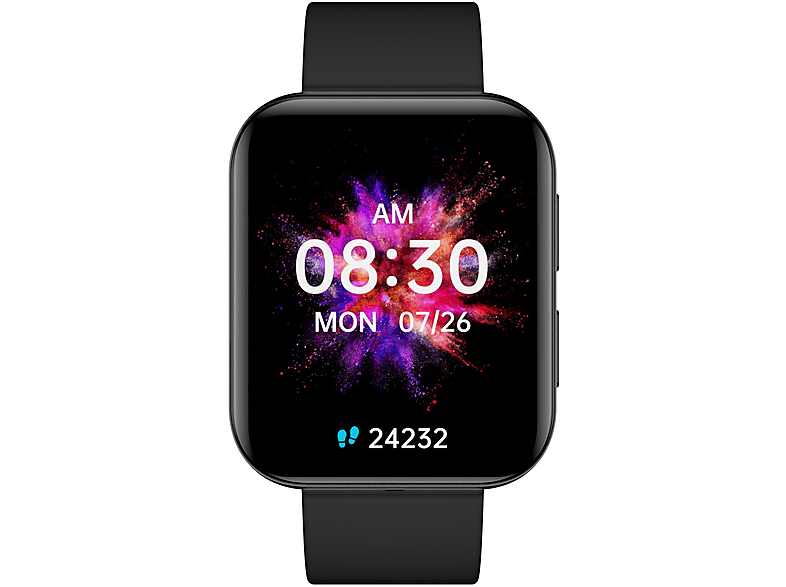 GARETT ELECTRONICS GRC Maxx Amoled Smartwatch Silikon, Schwarz