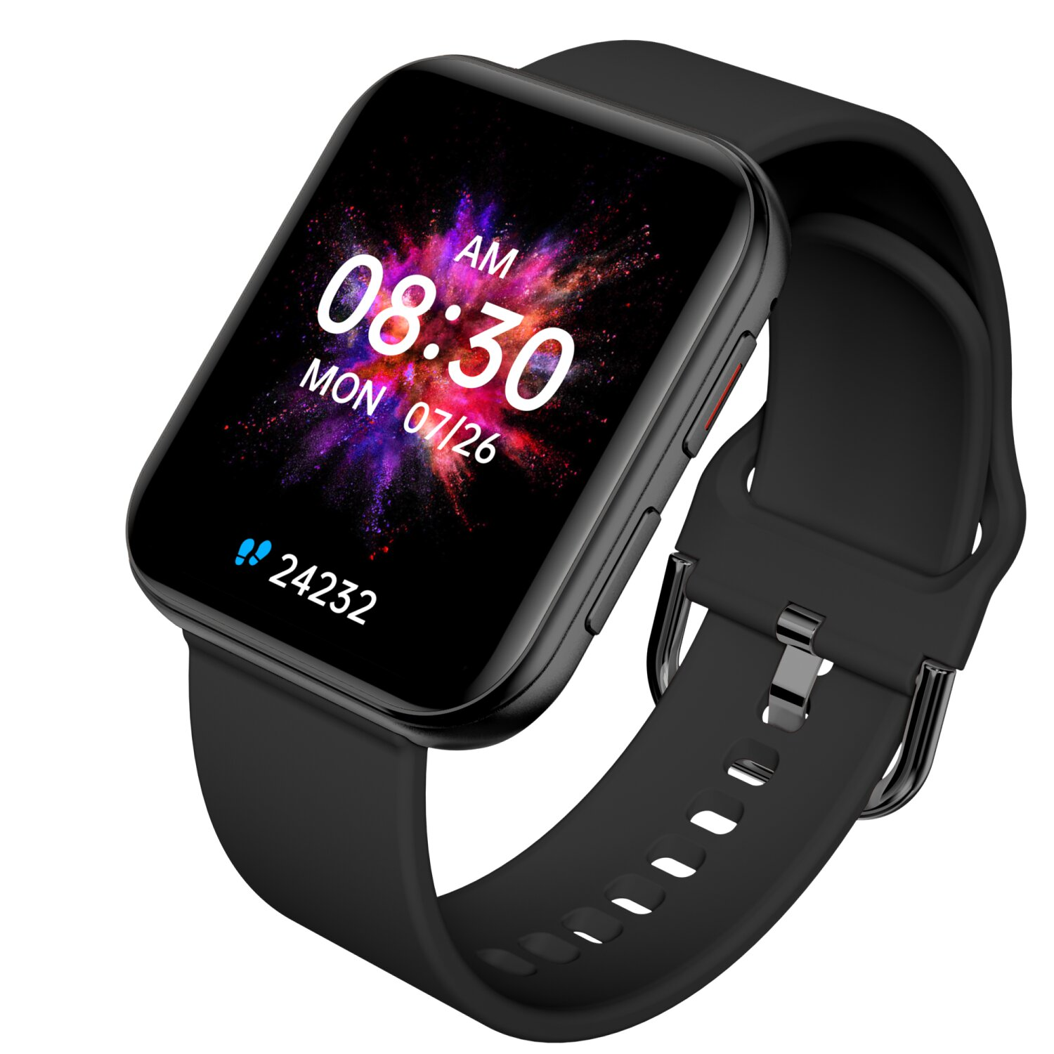 GRC GARETT Maxx Amoled Smartwatch Silikon, Schwarz ELECTRONICS